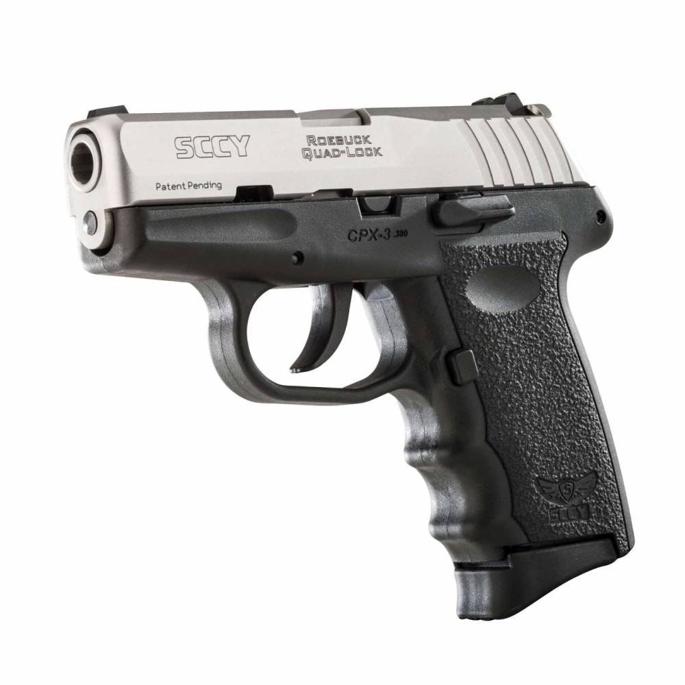 SCCY CPX-3 HGA 380 AUTO 2.96IN BBL NO SAFETY BLACK/SS 2-10RD
