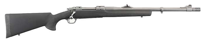 Ruger Hawkeye Alaskan 300 Win Mag 3+1 20" Black Fixed Hogue OverMolded Stoc-img-0