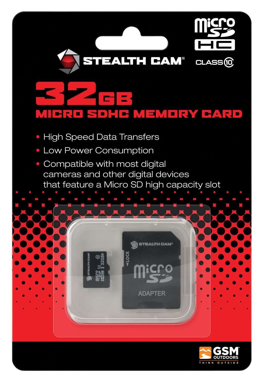 Stealth Cam STC32MICSD Micro SD Memory Card 32GB MAD Partners Inc