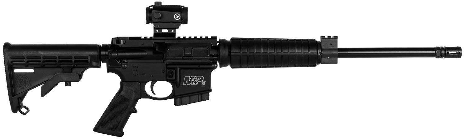 Smith & Wesson 12937 M&P15 Sport II OR 5.56x45mm NATO 16" 10+1 Matte Black 6 Position Stock