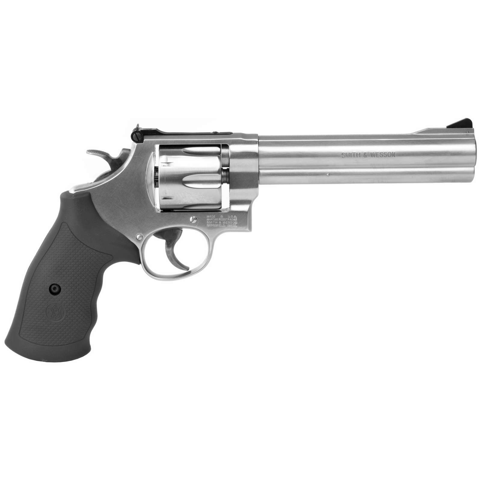 Smith & Wesson 12462 610  10mm Auto 6 Round 6.50" Stainless Steel Black Pol-img-0