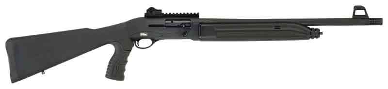 TriStar Raptor ATAC Black 12 Gauge 20" 3" 5+1 Fixed w/Pistol Grip Stock-img-0
