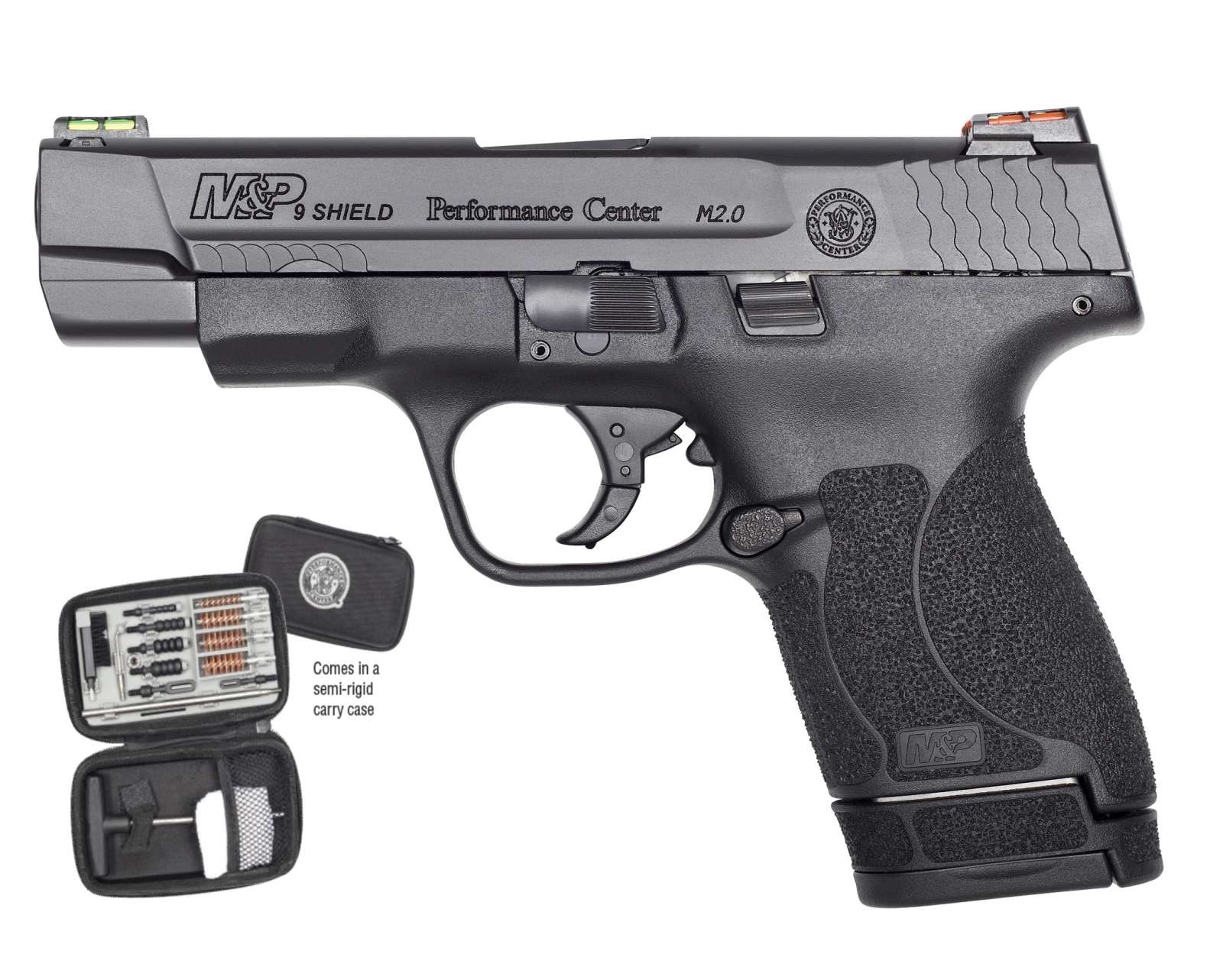 Smith & Wesson 11796 M&P Shield M2.0 Performance Center 40 S&W 4