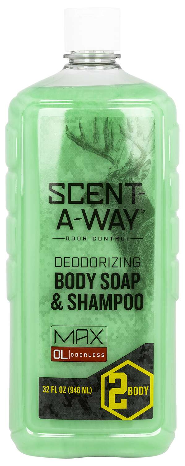 Hunters Specialties 07758 ScentAWay Body Wash/Shampoo Odor Eliminator