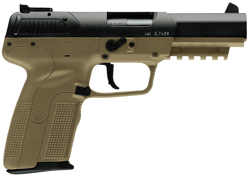 FN FIVE7 5.7X28MM 4.75IN 20+1 FDE/BLACK | Range USA