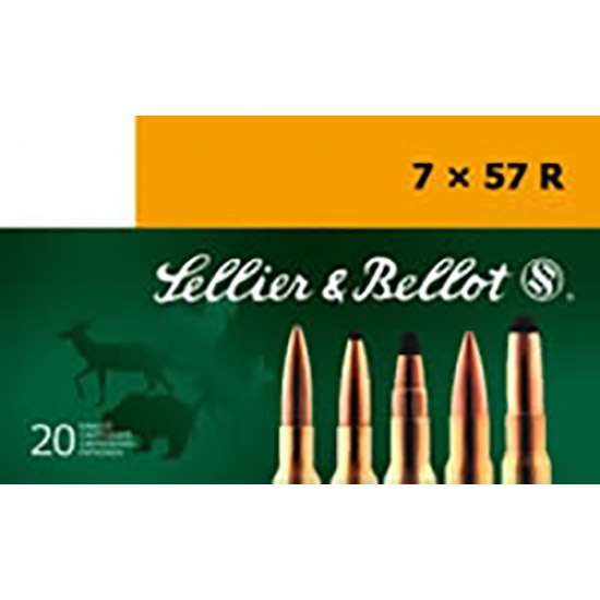 Sellier & Bellot SB757RA Rifle  7x57R 173 gr Soft Point Cut-Through Edge (S-img-0