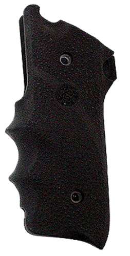 Hogue 82000 Rubber Grip With Finger Grooves Ruger Mk Ii Mk Iii Black