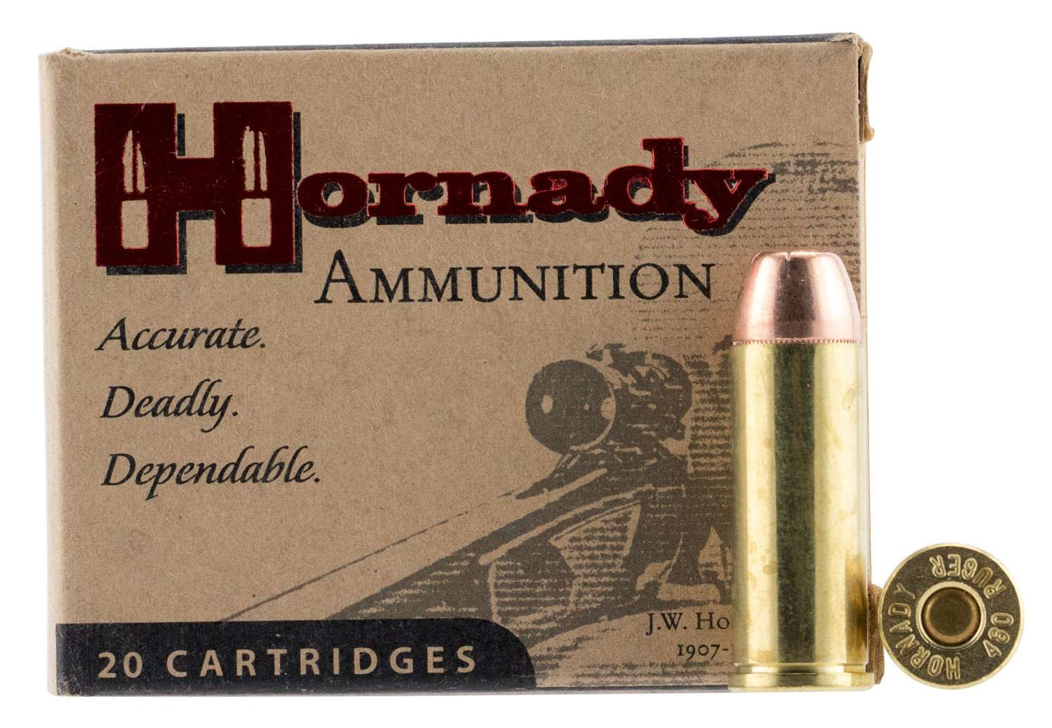 Hornady 9138 Custom 480 Ruger 325 gr XTP MAG 20 Bx/ 10 Cs | Locked ...