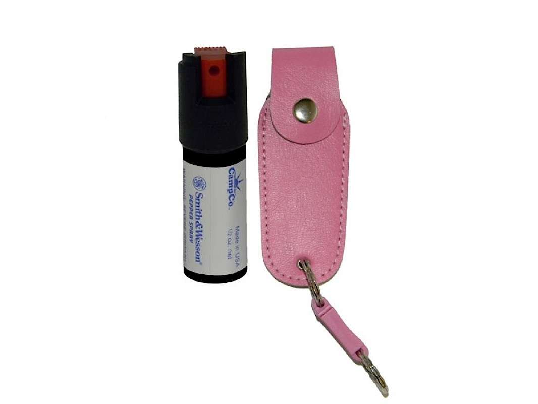 S W Pepper Spray 1203P Pepper Spray 5 Oz OC Pepper 10 Ft Range With 