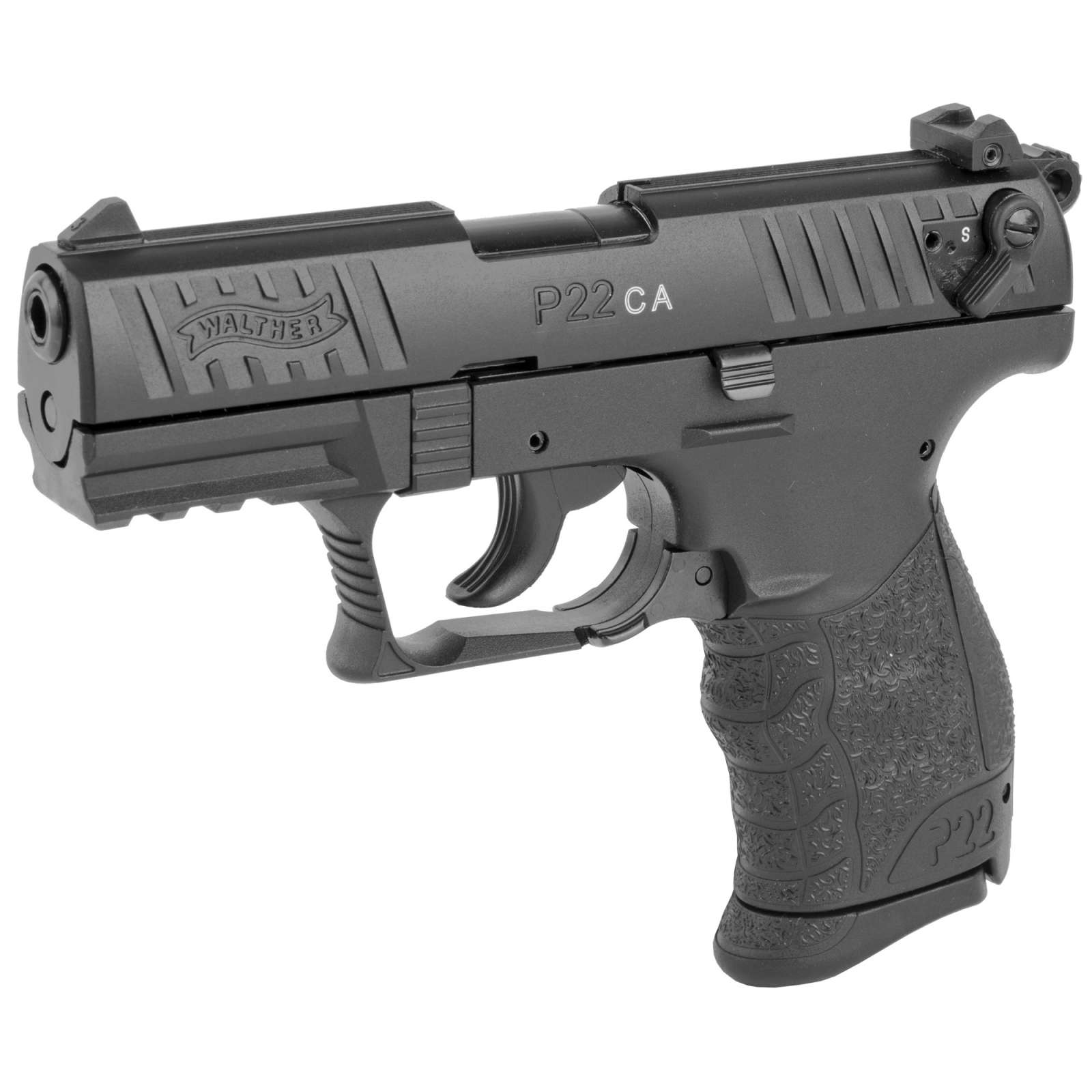 Walther Arms 5120333 P22 *CA Compliant 22 LR 3.40" 10+1 Black Tenifer Black-img-2