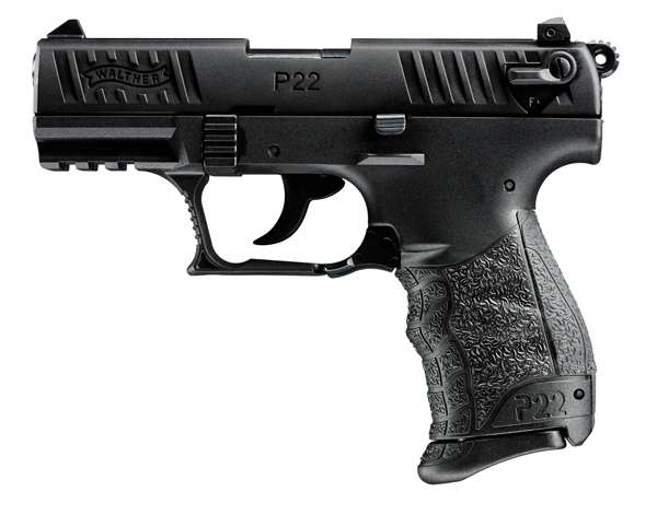 Walther Arms 5120333 P22 *CA Compliant 22 LR 3.40" 10+1 Black Tenifer Black-img-0