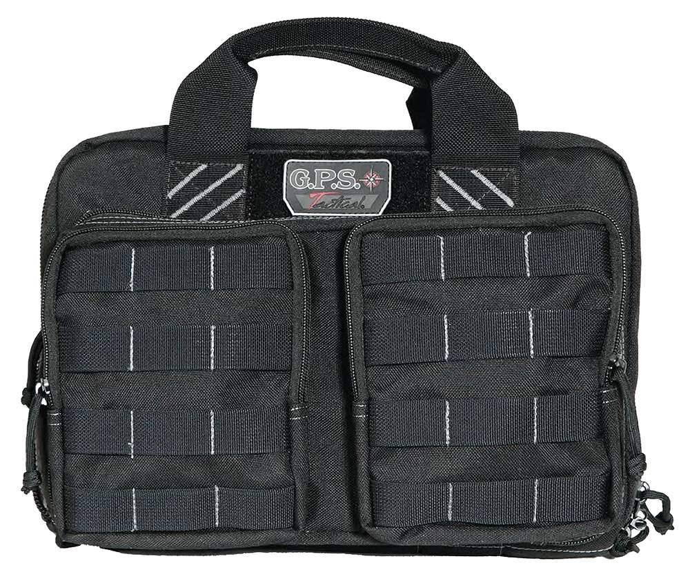 G*Outdoors T1311PCB Tactical Quad Plus 2 Pistol Case Gun Case Quad