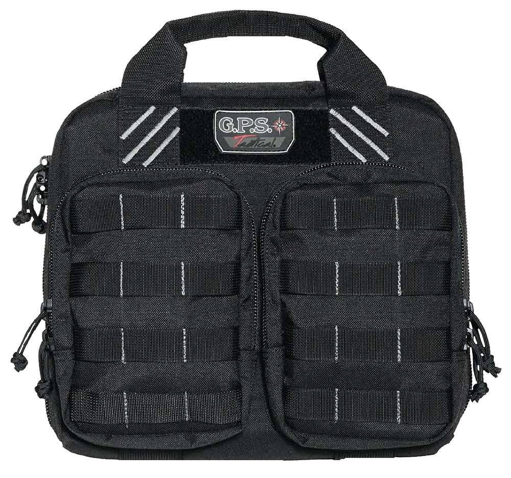 G*Outdoors T1412PCB Tactical Double Plus 2 Pistol Case Gun Case Double ...