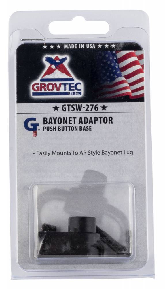 Grovtec US Inc GTSW276 Adapter Plate Black Oxide AR Platforms
