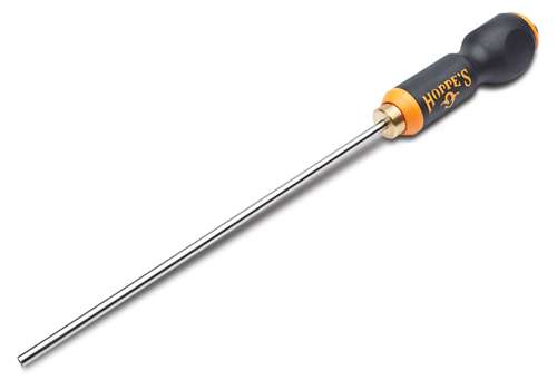 HOPPES 1 PIECE CLEANING ROD 36" STAINLESS STEEL .30 CAL RIFLE W/ RUBBER GRIP ( 6 PER CASE ) - Hoppes