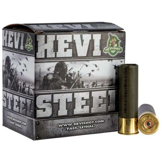 Hevishot 65002 Hevi-Steel 12 Gauge 3.5" 1 3/8 oz 2 Shot 25 Bx | Gman Sport