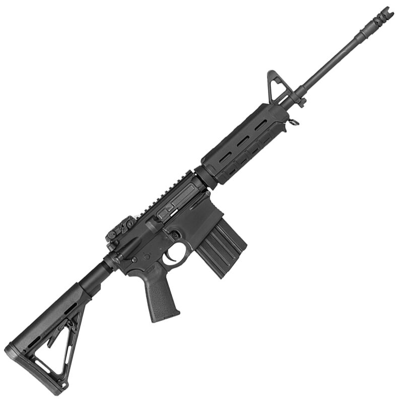 DPMS GII MOE RIA 7.62X51MM 16IN BBL MBUS REAR SIGHT FIXED FRT BLACK MAGPUL CARBINE STOCK 20 RD MAG - Dpms