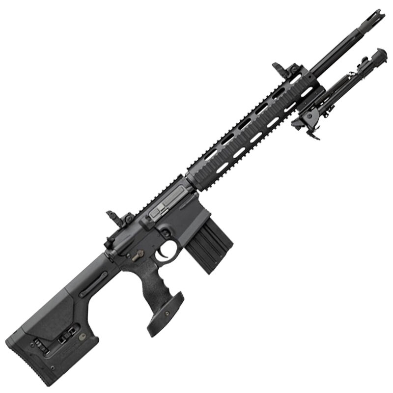 DPMS GII SASS RIA 7.62X51MM 18IN BBL 4 RAIL MAGPUL SGTS BIPOD BLACK MAGPUL PRS STOCK 20RD MAG - Dpms