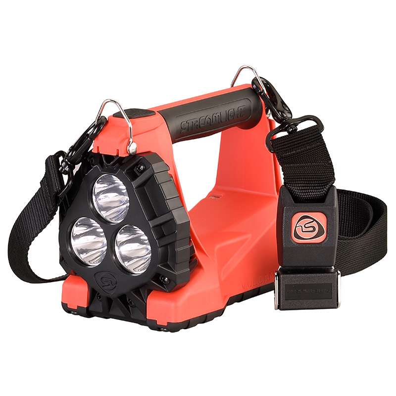 STREAMLIGHT FLASHLIGHT VULCAN 180 VEHICLE MOUNT SYSTEM 12V DC DIR WIRE RACK L SHOULDER ST ORANGE - Streamlight