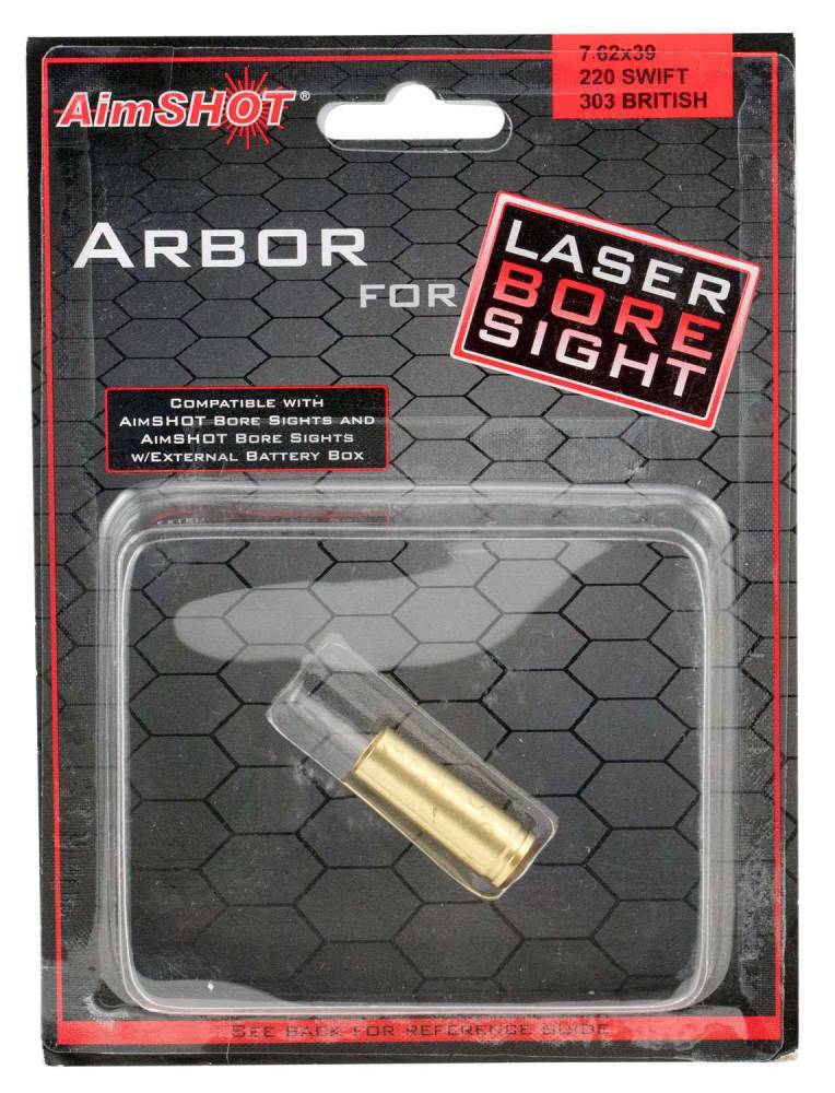 Aimshot AR762 Arbor 7.62x39mm Arbor Bore Sighter Brass Centerfire Systems