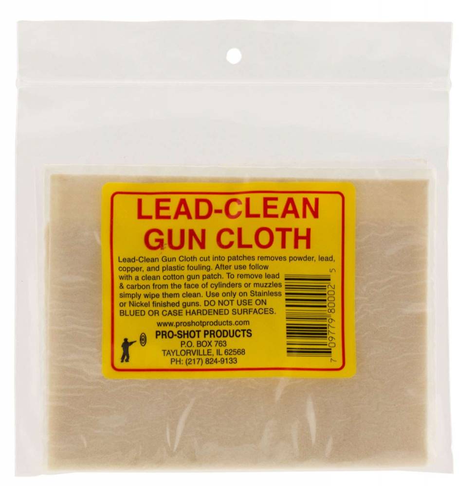 ProShot LCC Lead Clean Gun Cloth Treated Cotton Larry's Pistol & Pawn