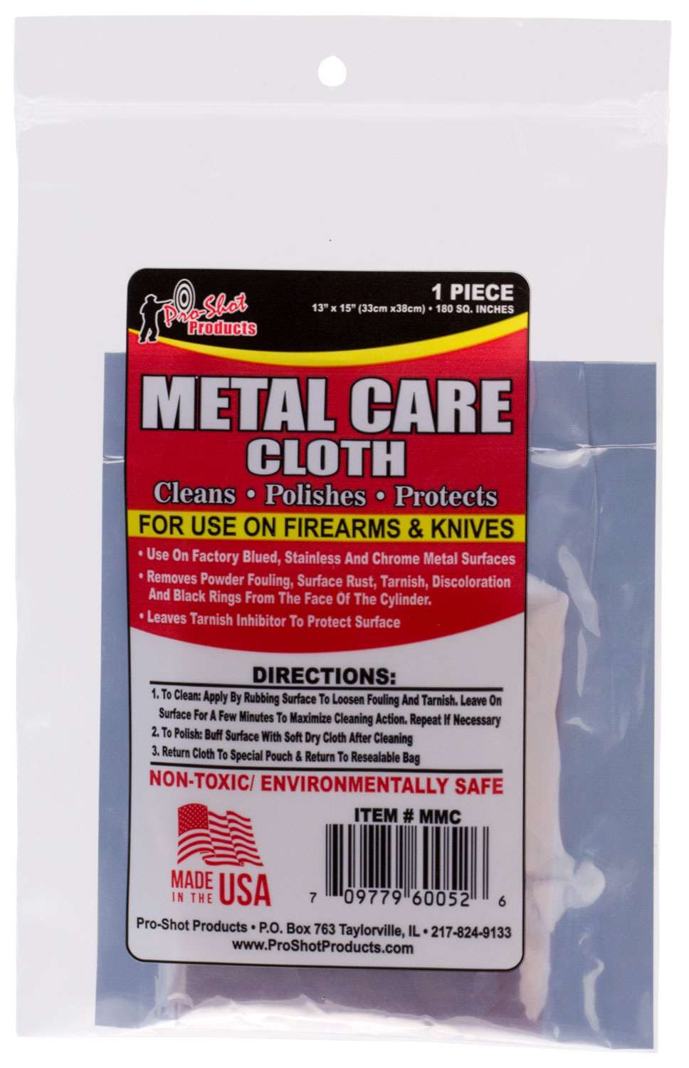 ProShot MMC Metal Care Cleaning Cloth Bama Reliability