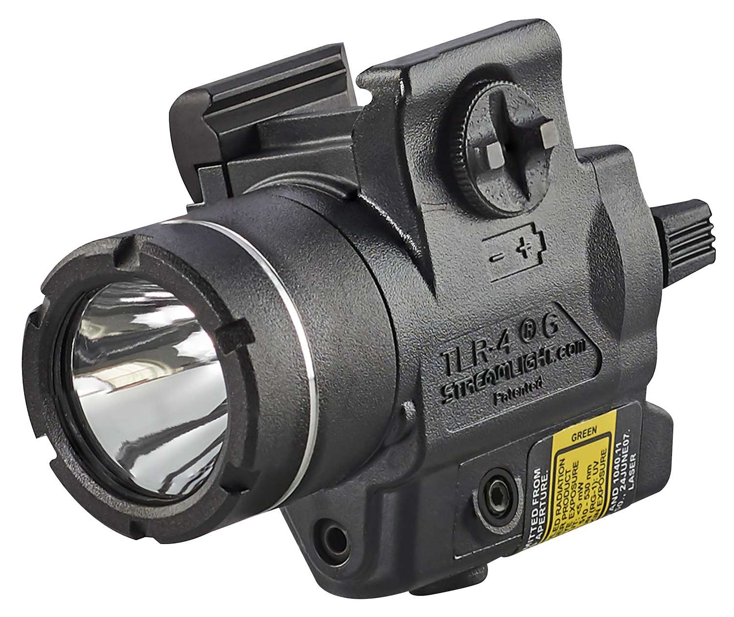 Streamlight TLR-4 G 115 Lumens CR2 Lithium 3V Black w/Green Laser (69245) - Streamlight - 160 LUMENS