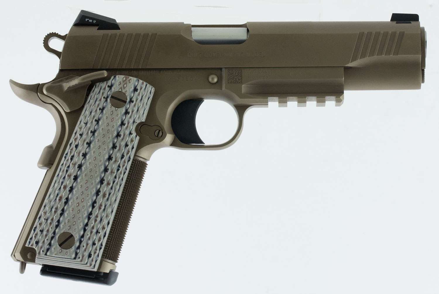 Colt Mfg O1070CQB 1911 Government Limited Edition 45 ACP 5 8 1 Desert 