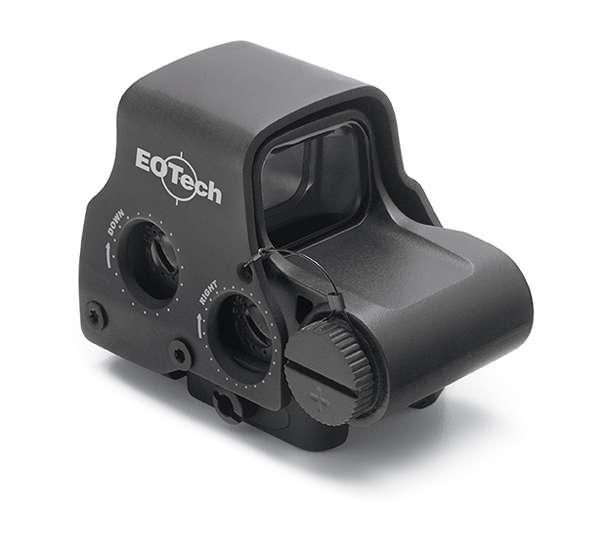 Eotech EXPS30 EXPS3 Holographic Weapon Sight 1x 68 MOA Ring/1 MOA Red Dot Black CR123A Lithium (1) Night Vision