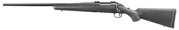 Ruger 6917 American Standard 308 Win 22" 4+1 Fixed Synthetic Stock Matte Bl-img-0