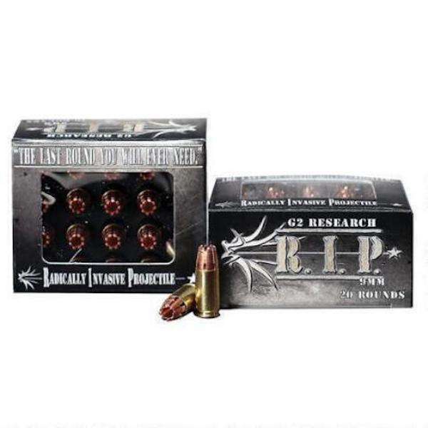 G2 Research .40 Smith & Wesson Ammunition  20 Rounds, HP, 115 Grains-img-0