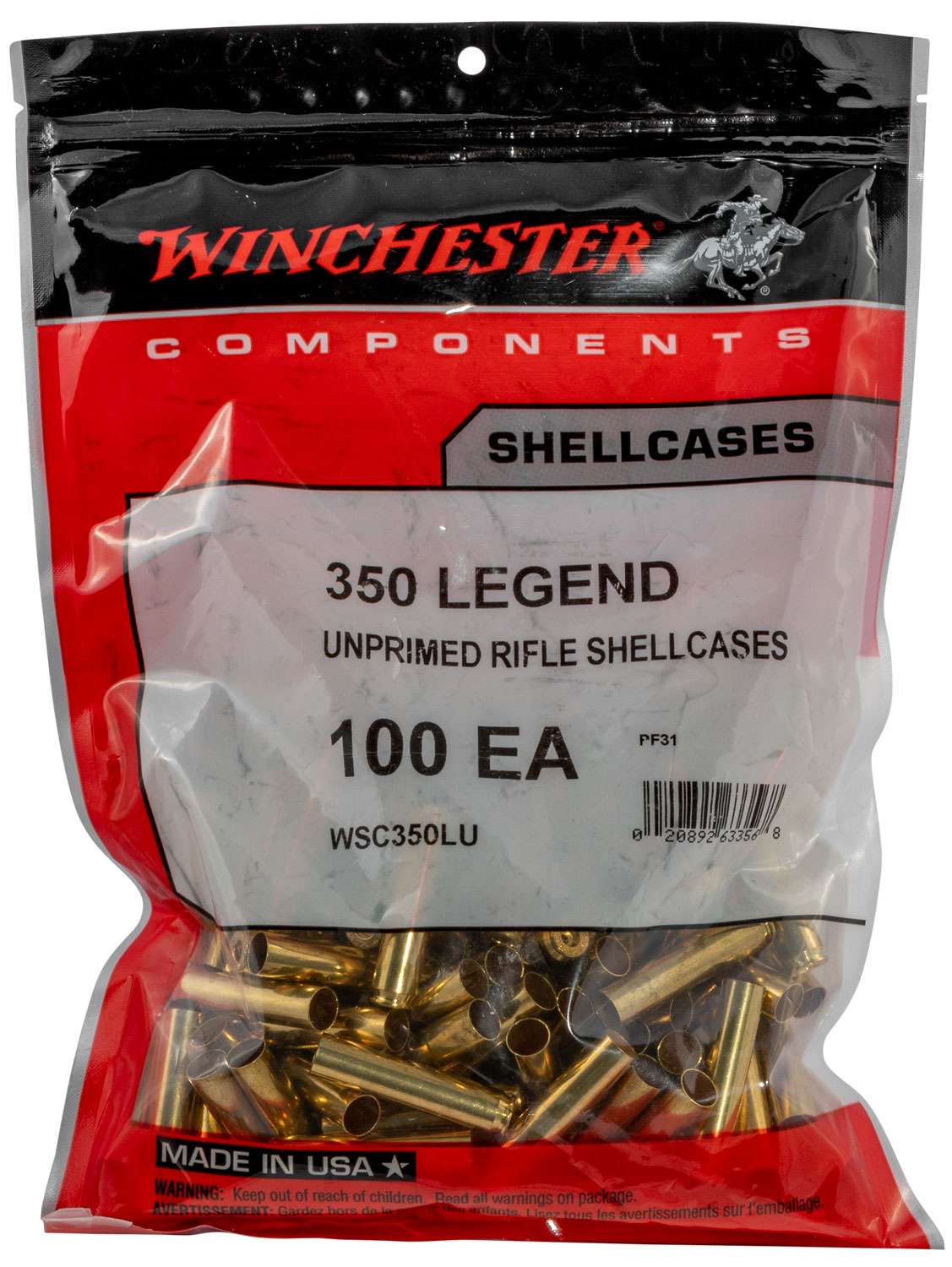 Winchester 350 Legend Brass In Stock | Don't Miss Out, Buy Now! - Alligator Arms