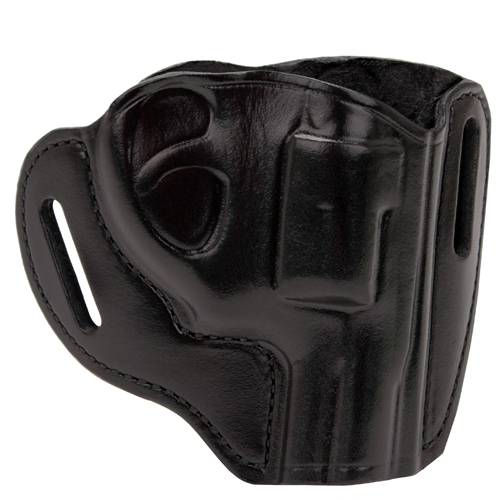 Bianchi Remedy Ruger LCR 38 Leather Black - Bianchi