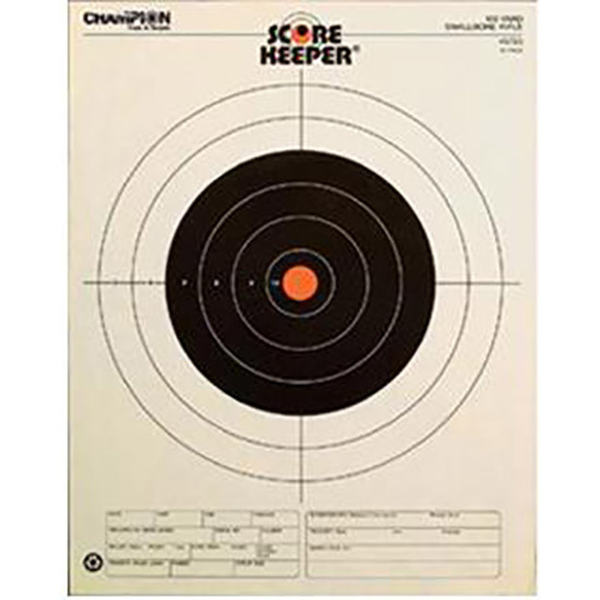 Champion Targets Scorekeeper Small Bore Rifle 12 Pack Liberty Sport 