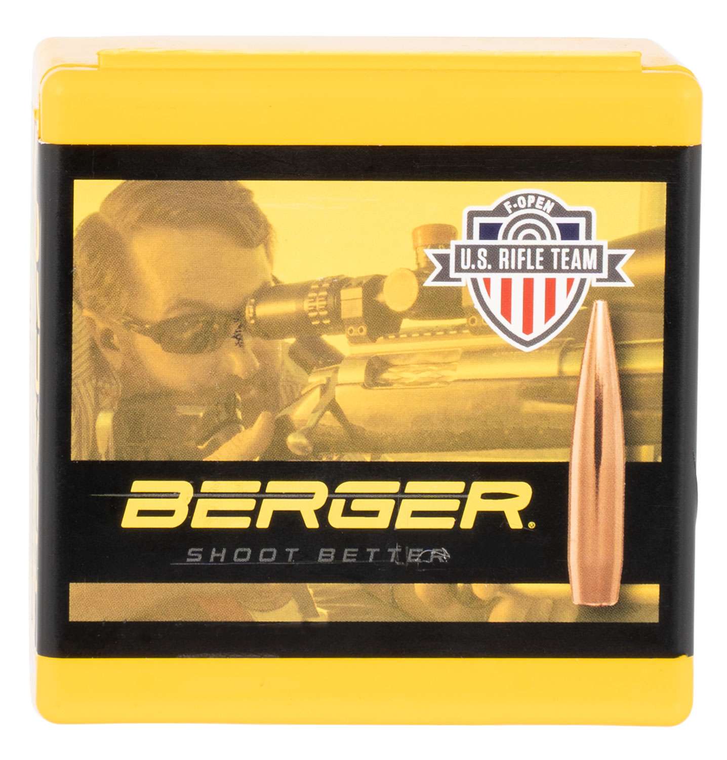 Berger Bullets 28408 Target 7mm .284 184 gr FOpen Hybrid 100 Per Box