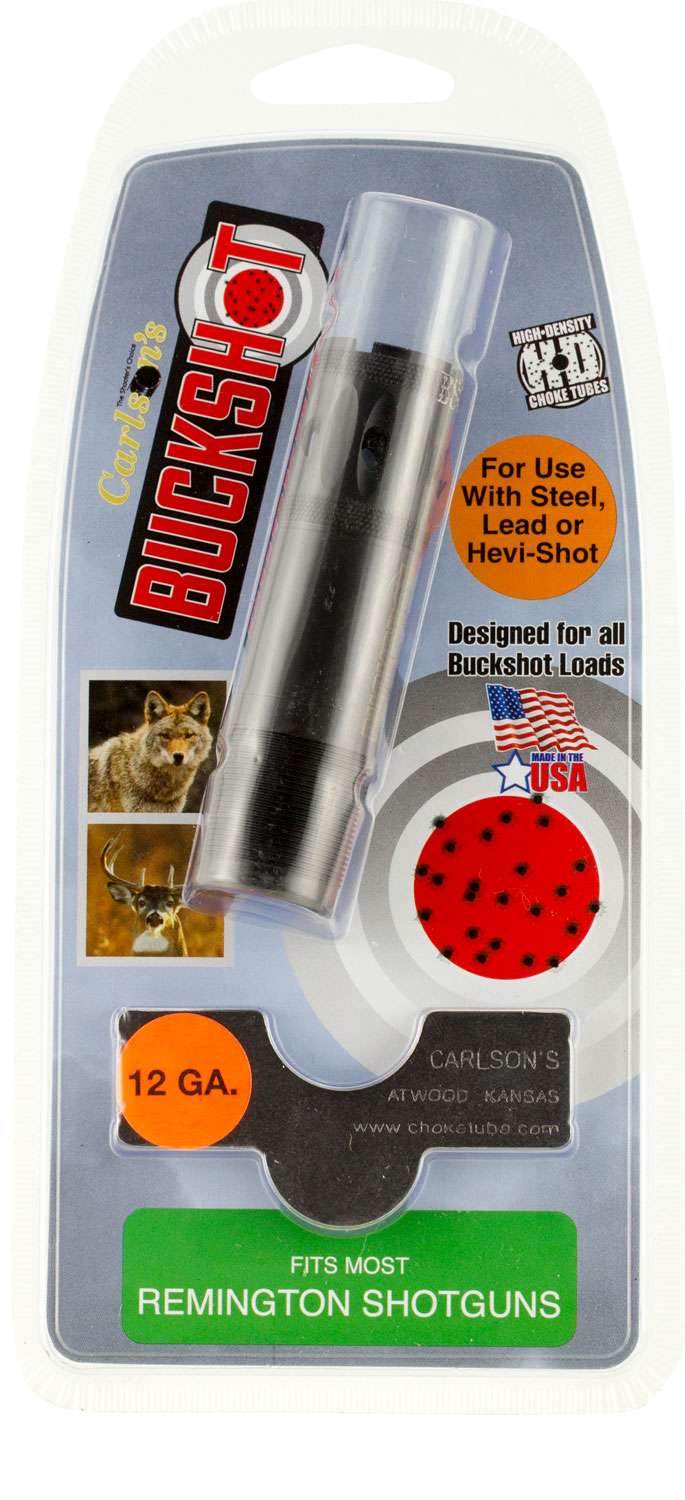Carlsons 13399 Buckshot Rem Choke 12 Gauge 174 Stainless Steel Black Ported Larry's Pistol & Pawn