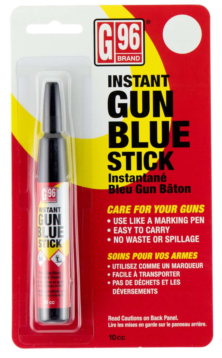 G96 1078 Gun Blue Instant Gun Blueing Pen 0.30 oz Pen Warrior Gun Range