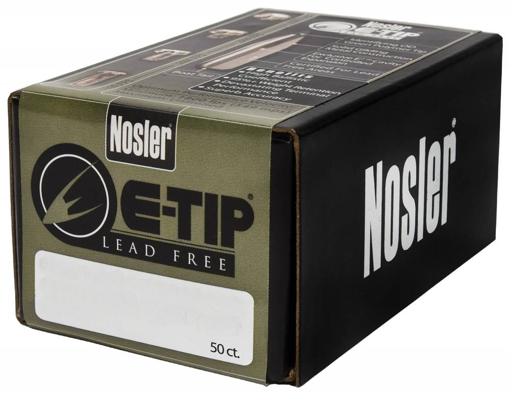 Nosler E-Tip Lead Free 30 Caliber .308 150 GR 50 Box | Northwest Armory
