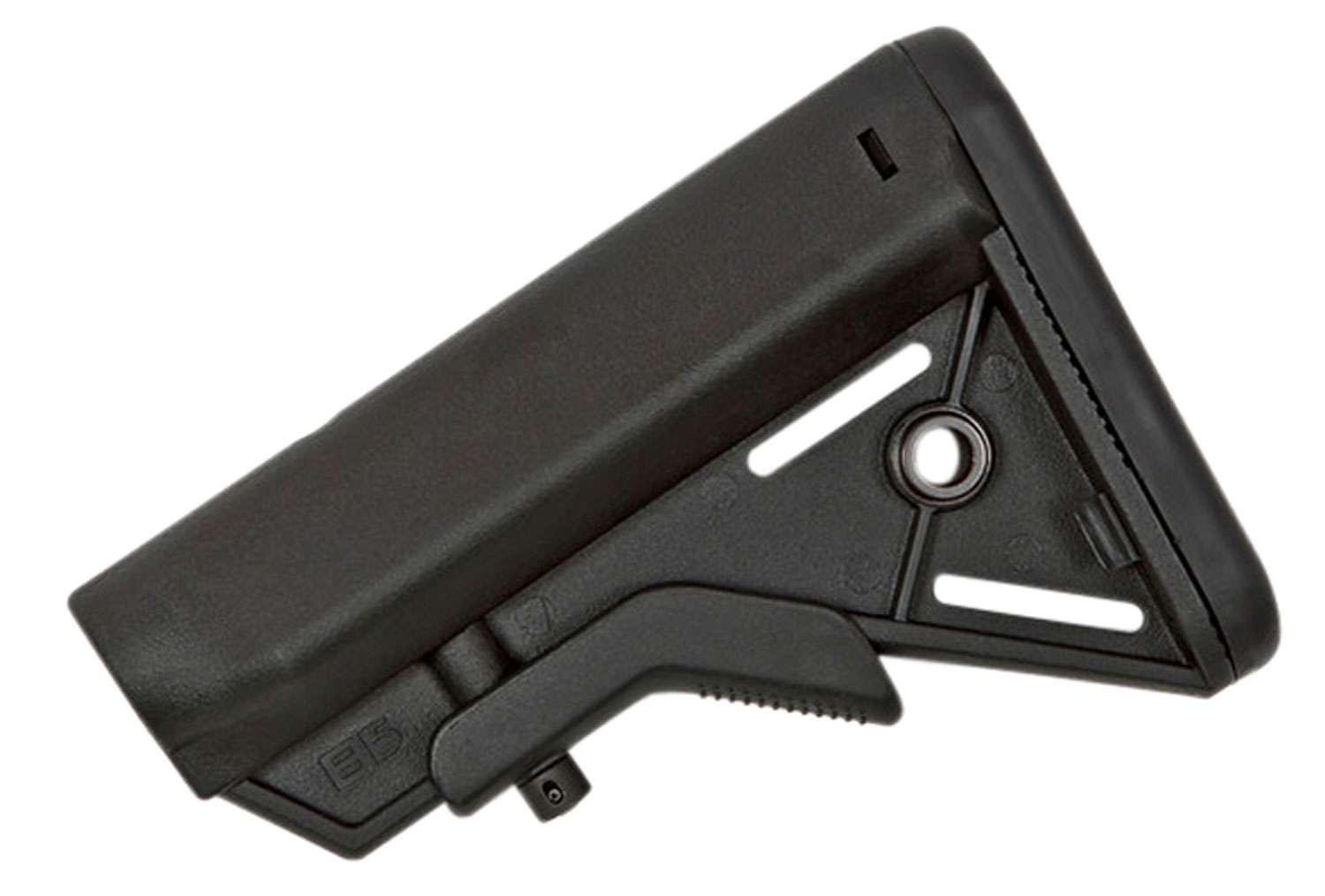 B5 Systems BRV1082 Bravo Stock  Black Synthetic for AR15/M16/M4 with Mil-Spec Receiver Extensions