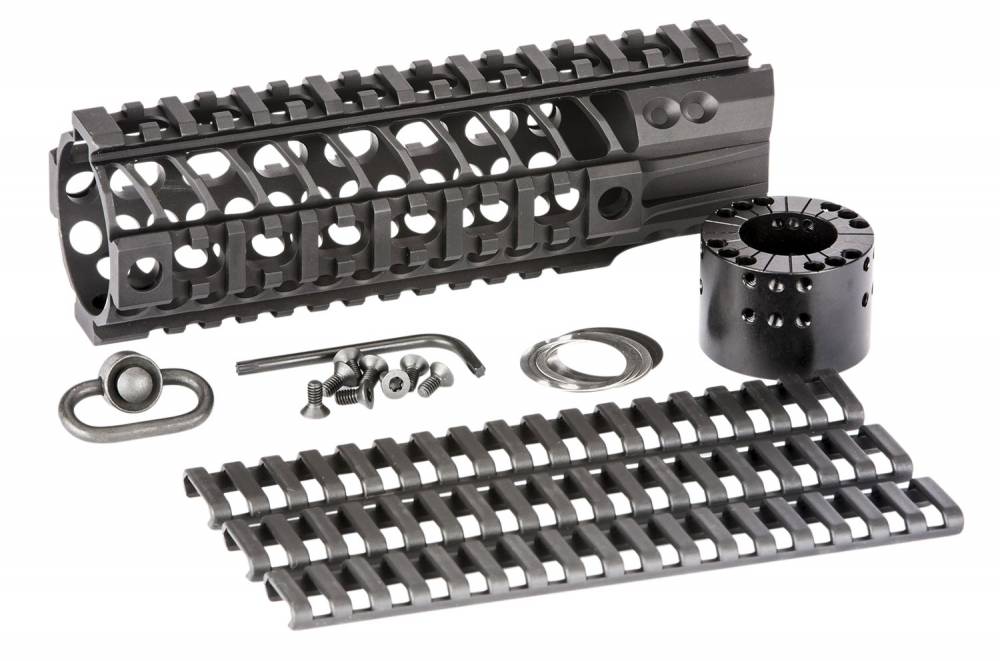 Spikes Sar2107 Bar2 Quad Rail Ar 15 7 Aluminum Black Larrys Pistol And Pawn 4944