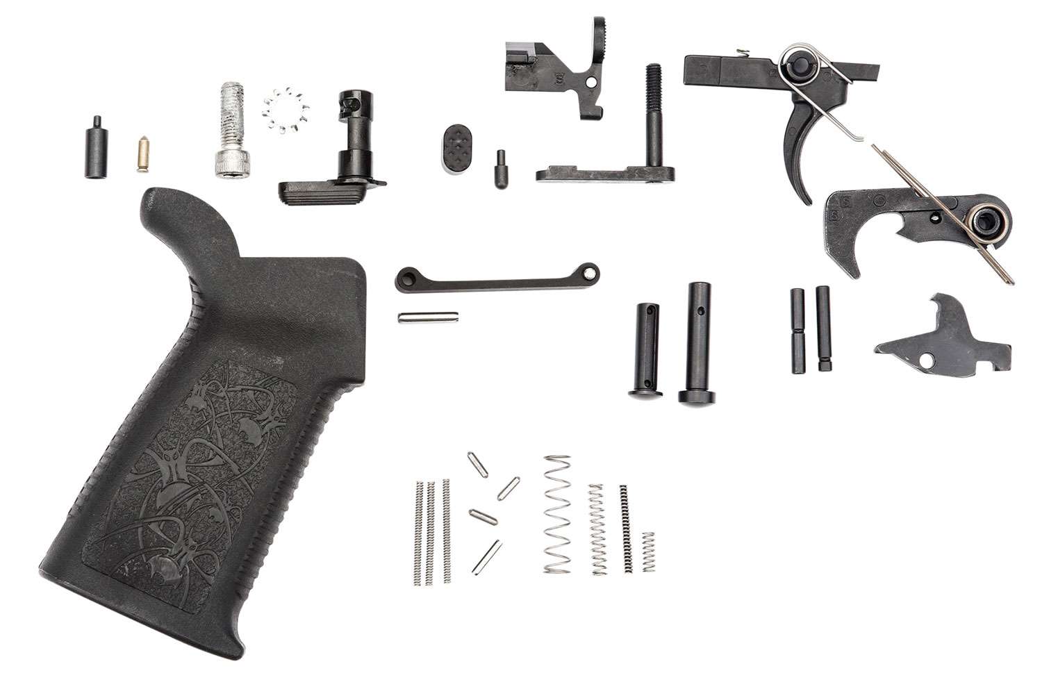 spikes-slpk101-lower-parts-kit-standard-multi-caliber-black-oxide