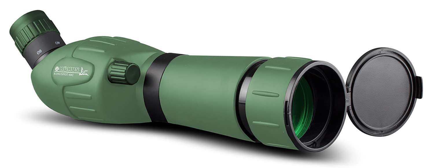 KONUS SPOT60C SPOTTING SCOPE 20-60X60 W TABLE TRIPOD GREEN ( 5 PER CASE )