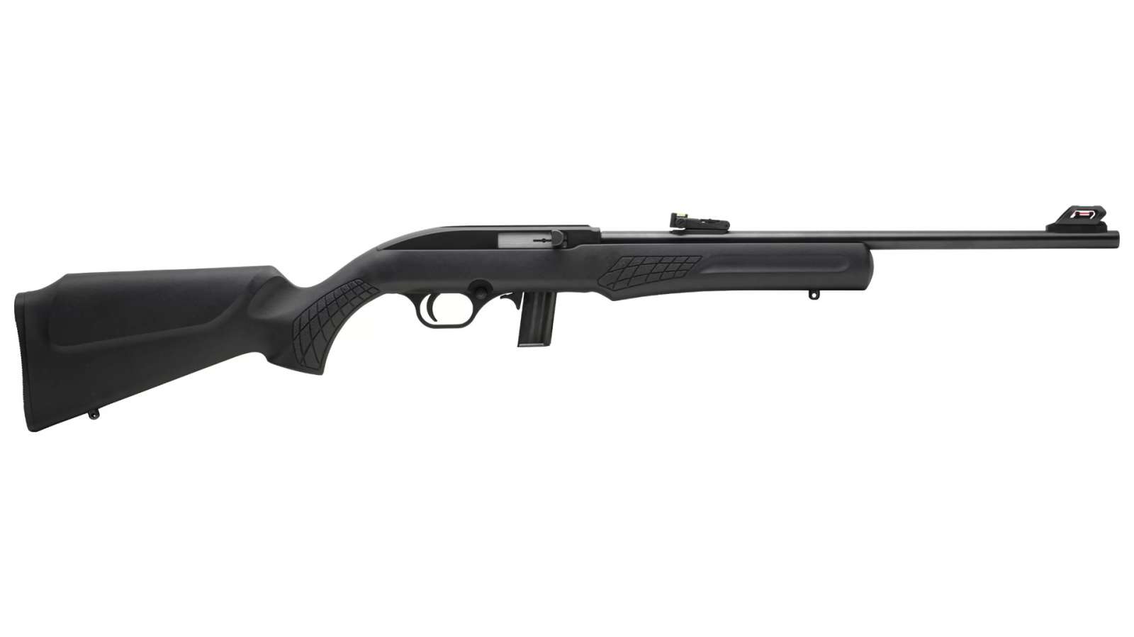 Rossi RS22 22 LR 10+1 18" Black Monte Carlo Stock Blued Right Hand-img-0
