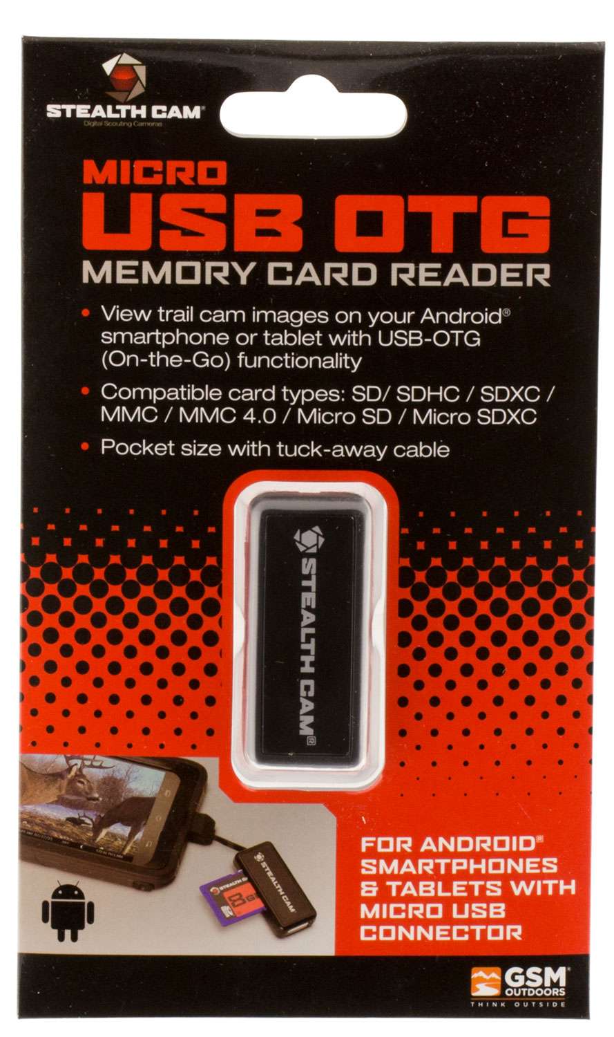 Stealth Cam STCSDCRAND Android Memory Card Reader SD Monadnock Firearms