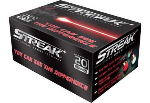 AMMO INC STREAK AMO 38 SPECIAL 125GR JHP RED 20-RD ( 10 BOXES PER CASE ) - Ammo Inc