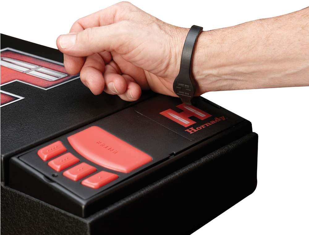 Hornady 98166 Rapid Safe RFID Wrist Band Black MAD Partners Inc