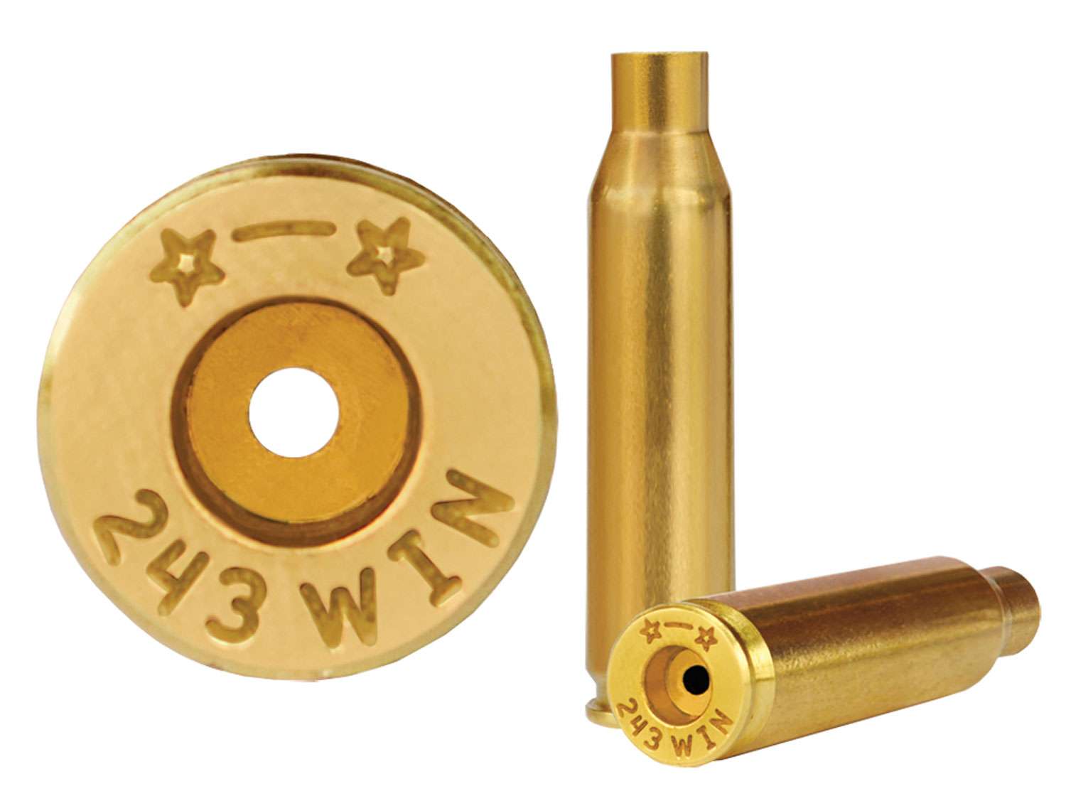 Starline Brass STAR243WINEU Rifle 243 Winchester Unprimed Brass 50 Per Bag