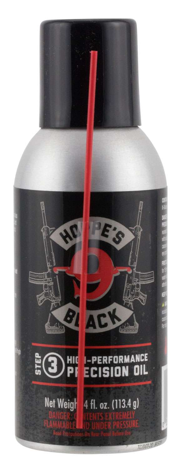 Hoppes HBL4A Black Precision Oil 4 oz Aerosol Texas Loot