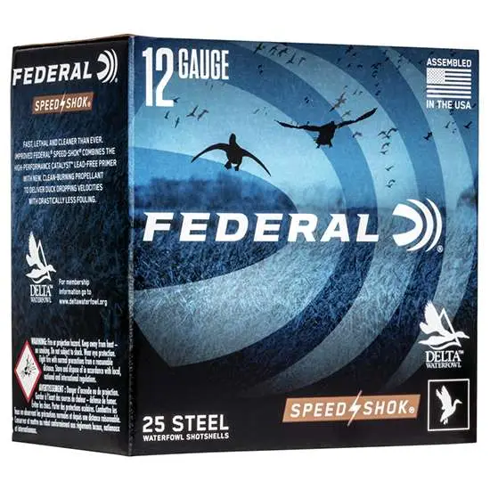 Federal WF145BB Speed-Shok  12Gauge 2.75″ 1 1/8oz BBShot 25 Per Box/10 Case