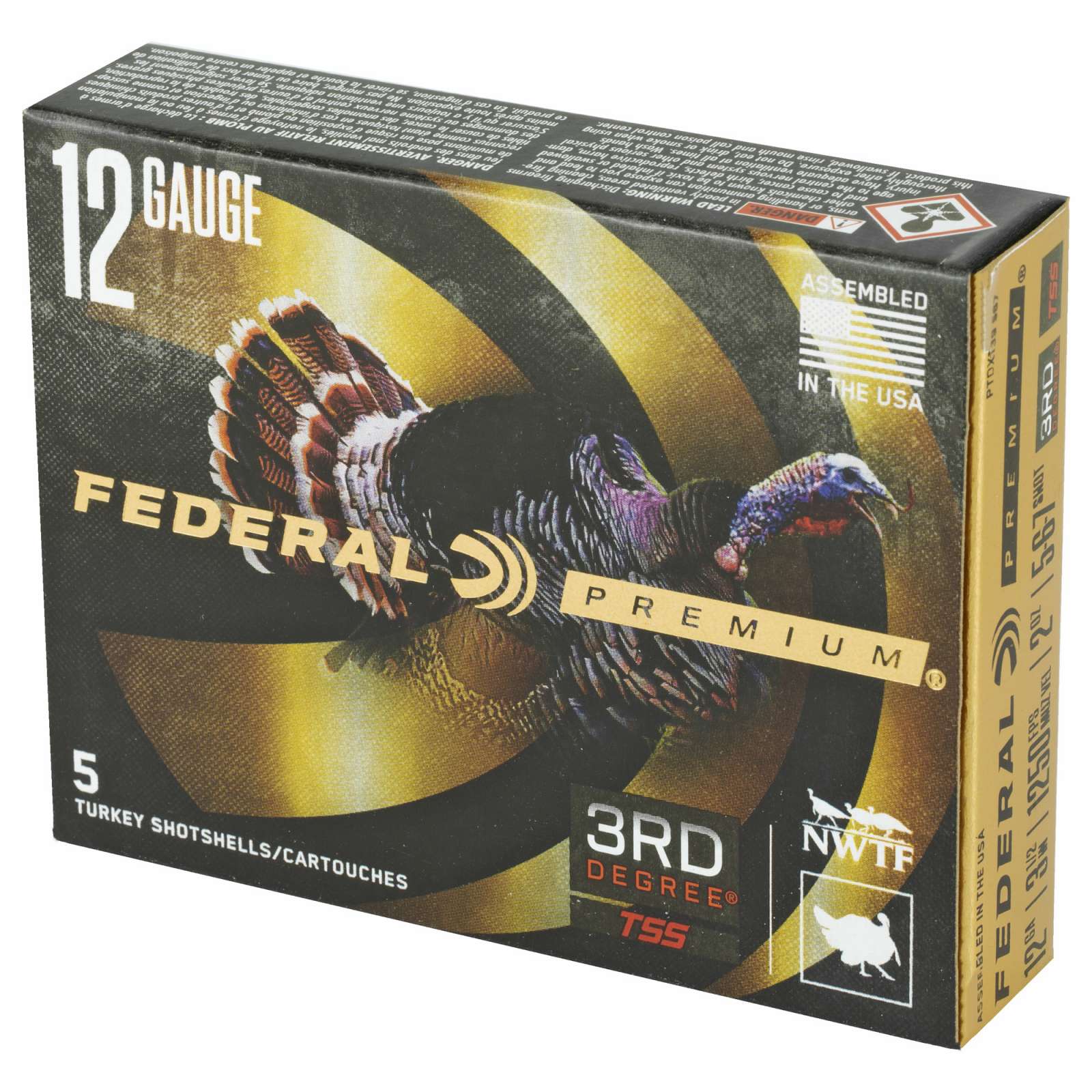 Federal Premium 3rd Degree HEAVYWEIGHT Turkey 12 Gauge 3.5"  5 rounds-img-0